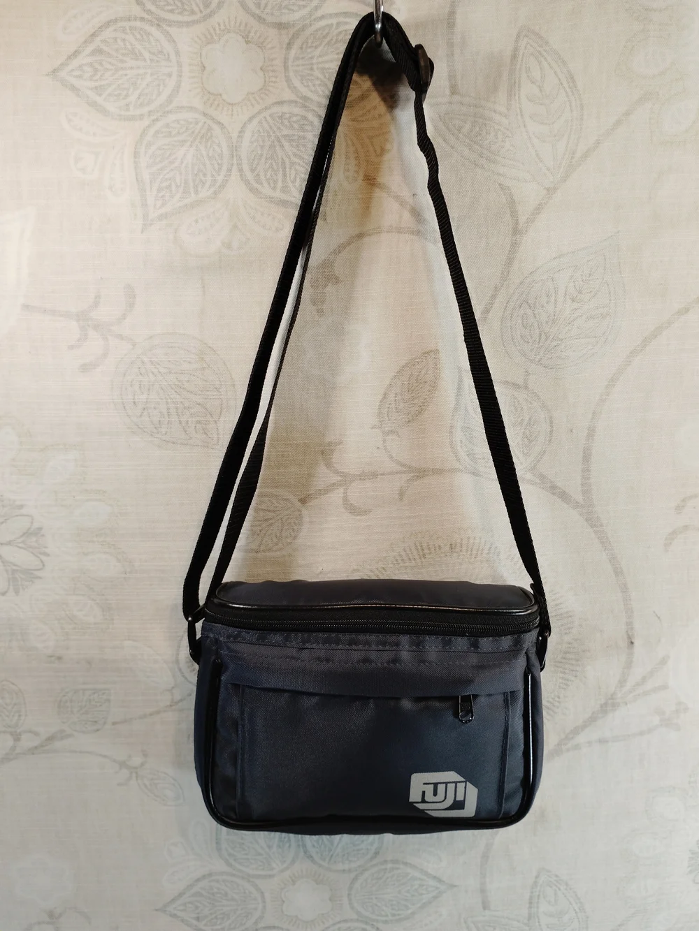 Fuji Blue & Black Messenger/ Camera Bag - Compact Shoulder Bag